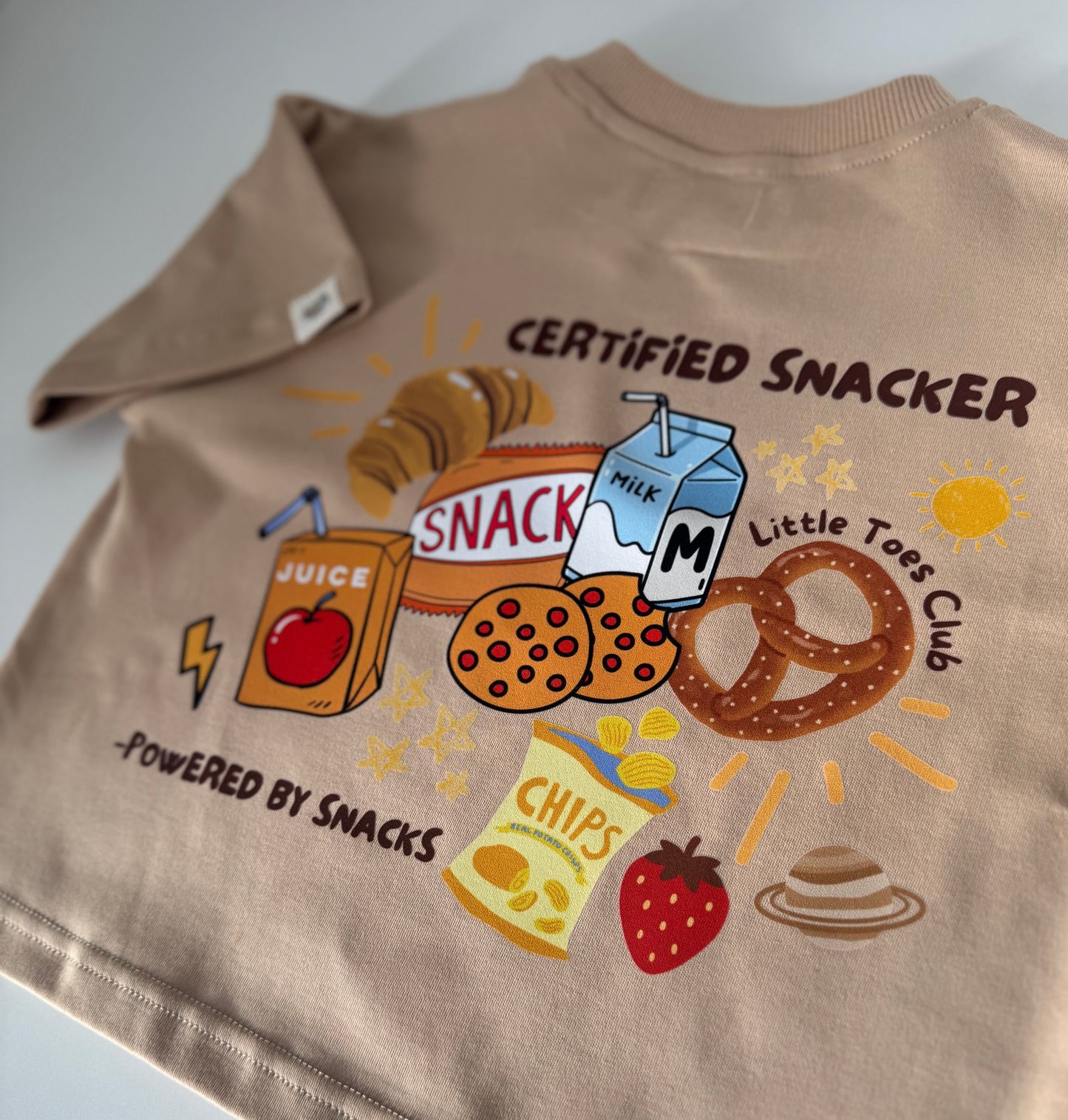 Certified Snacker Oversized Tee