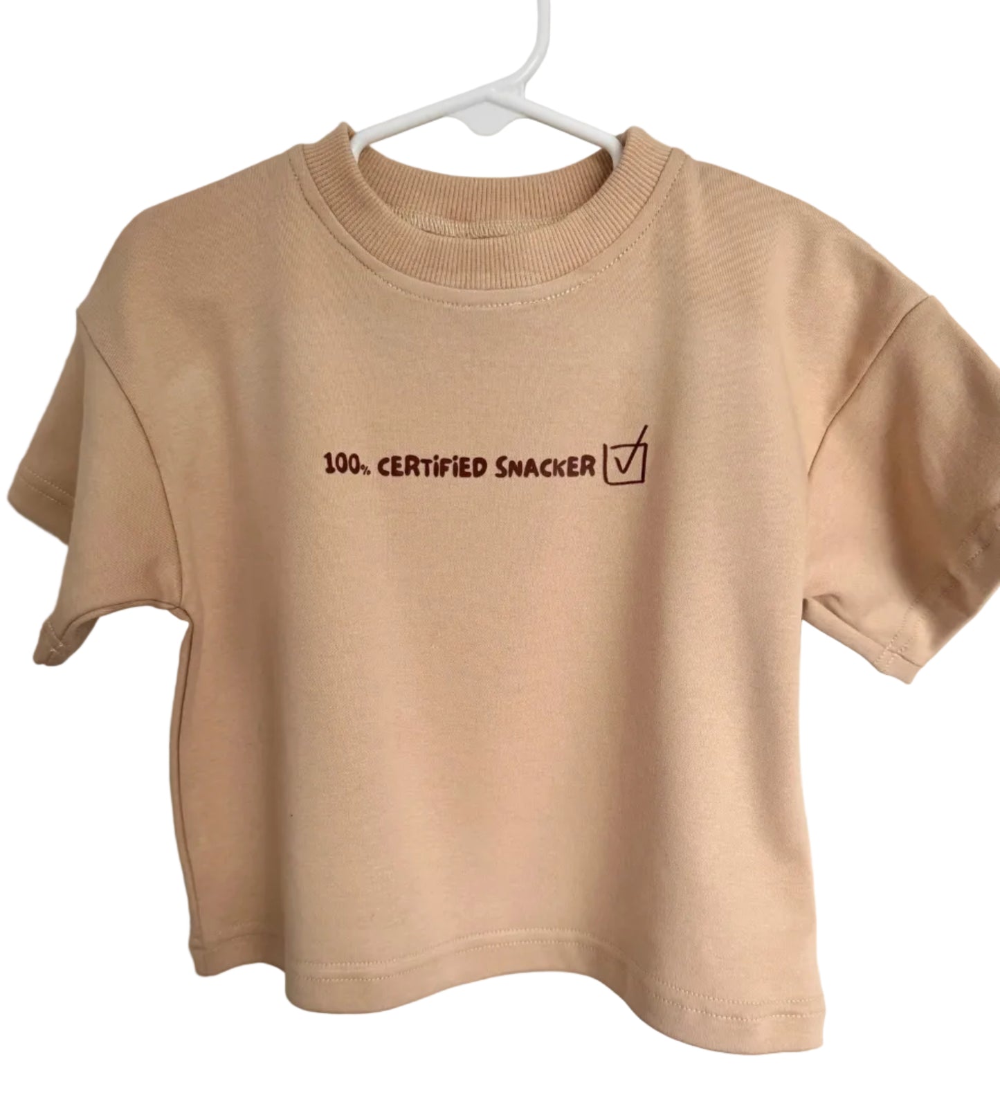 Certified Snacker Oversized Tee