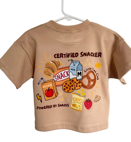 Certified Snacker Oversized Tee