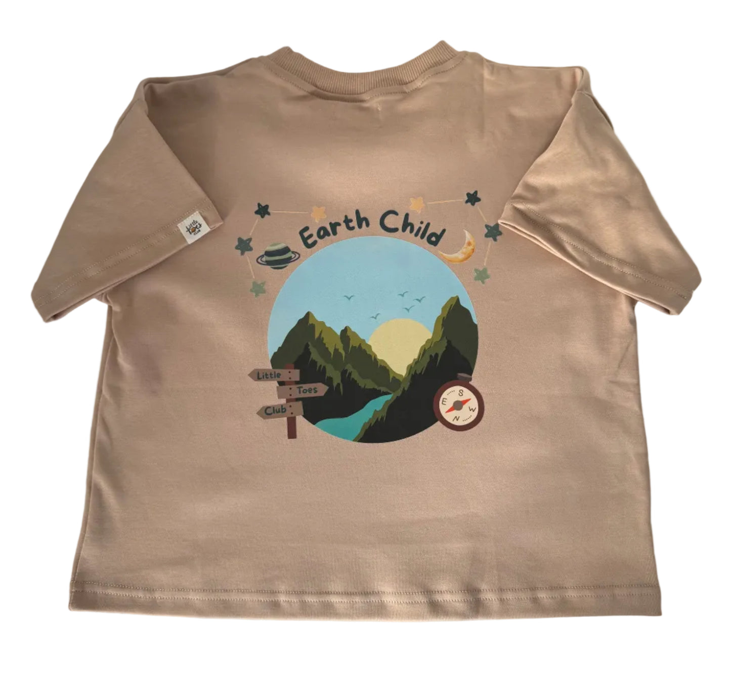 Little Explorer Oversized Tee